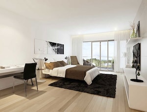 Bedroom in 3.5 BHK Apartment at Oxy Beaumonde, Viman Nagar – for Sale