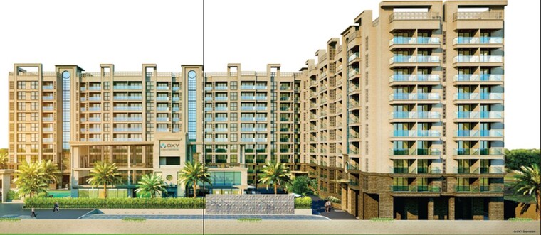 Exterior View, oxy-beaumonde 3.5 Bedroom 1450 Sq.Ft. Apartment In Viman Nagar Pune 10128628