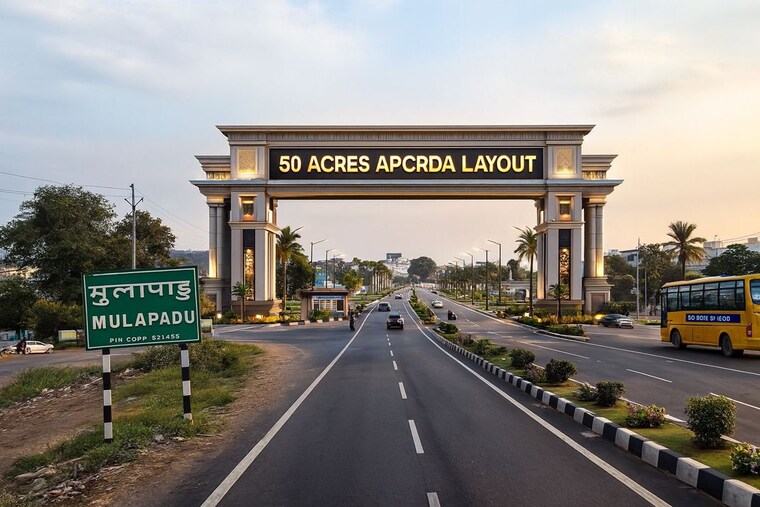 Exterior View, mulapadu  180 Sq.Yd. Plot In Mulapadu Vijayawada 10128629