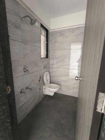 Bathroom in 1 BHK Apartment at Metropolis Bayside, Kasarvadavali – for Rent