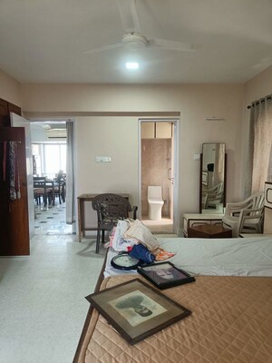 Living Room in 3 BHK Apartment at Sky Anchorage, Versova – for Rent