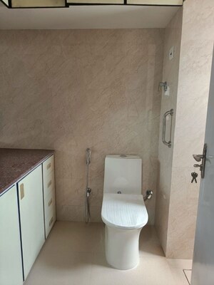 Bathroom in 3 BHK Apartment at Sky Anchorage, Versova – for Rent