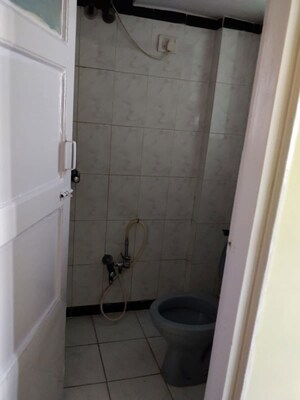 Bathroom in 2 BHK Apartment at HDIL Dheeraj Jamuna, Malad West – for Rent