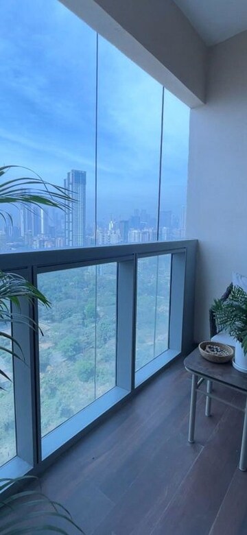 Balcony in 3 BHK Apartment at Piramal Aranya, Byculla – for Rent
