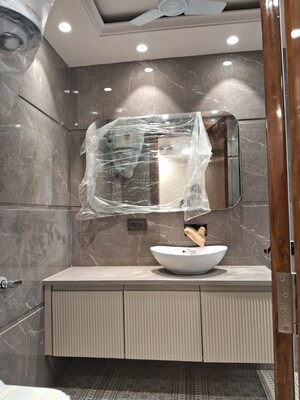 Bathroom in 3 BHK Builder Floor at East Of Kailash – for Sale