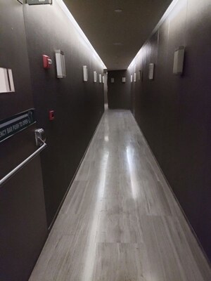 Building Lobby in 4 BHK Apartment at Lodha World View, Worli – for Rent