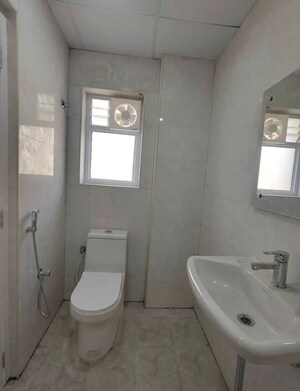 Bathroom in 3 BHK Apartment at Rajapushpa Provincia, Narsingi – for Sale