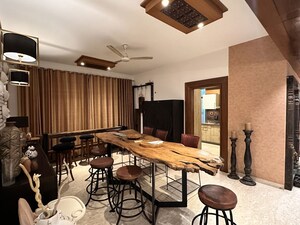 Dining area in 4 BHK Apartment at SS Hibiscus, Sector 50 – for Rent