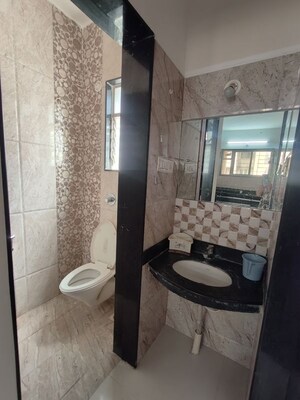 Bathroom in 2 BHK Apartment at Greenland Society, Pimple Saudagar – for Rent