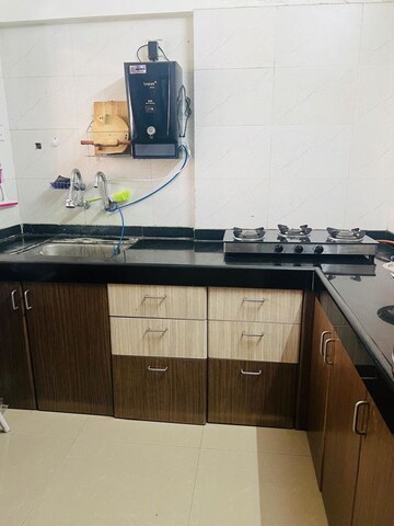 Kitchen in 2 BHK Apartment at Greenland Society, Pimple Saudagar – for Rent