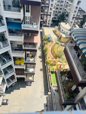 Terrace in 2 BHK Apartment at Greenland Society, Pimple Saudagar – for Rent