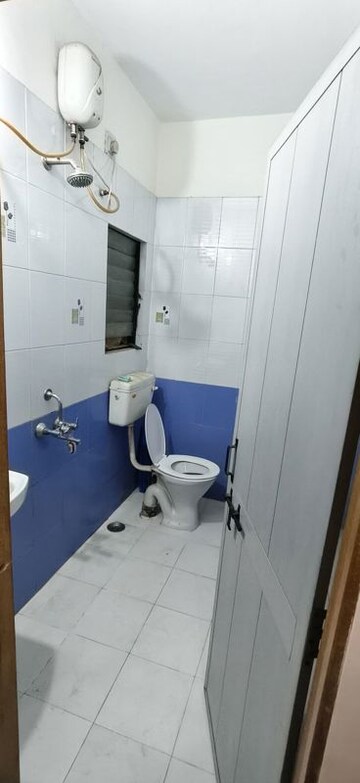 Bathroom in 2 BHK Apartment at Wadgaon Sheri – for Rent