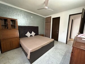 Bedroom in 3 BHK Builder Floor at Chittaranjan Park – for Rent