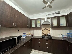 Kitchen in 3 BHK Builder Floor at Chittaranjan Park – for Rent