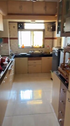 Kitchen in 1 BHK Apartment at Manpada – for Rent