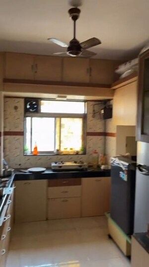 Kitchen in 1 BHK Apartment at Manpada – for Rent