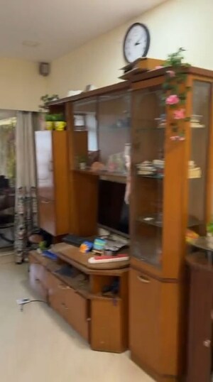 Living Room in 1 BHK Apartment at Manpada – for Rent