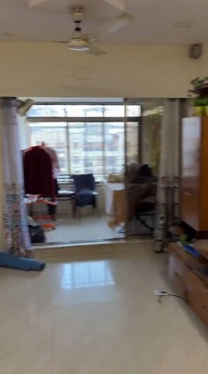 Living Room in 1 BHK Apartment at Manpada – for Rent