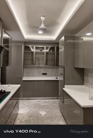 Kitchen in 4 BHK Builder Floor at Unitech Deerwood Chase, Nirvana Country – for Rent