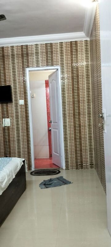 Bathroom in 2.5 BHK Apartment at Ratnagar CHS, Andheri West – for Rent