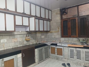 Kitchen in 3 BHK Builder Floor at Malviya Nagar – for Rent