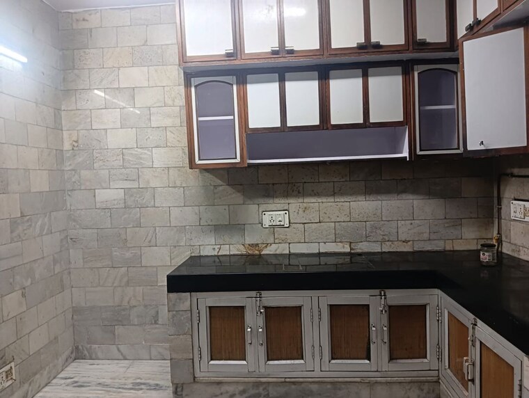 Kitchen, malviya nagar 3 Bedroom 300 Sq.Yd. Builder Floor In Malviya Nagar Delhi 10128802