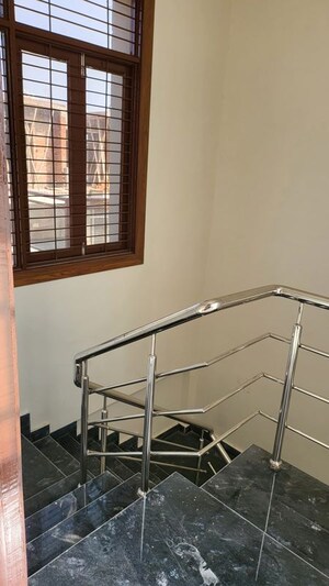 Staircase in 5 BHK Independent House at Gomti Nagar – for Rent