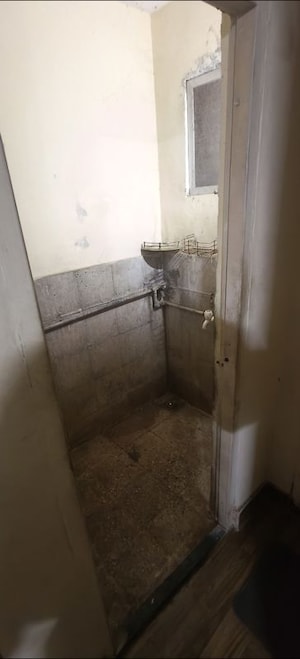 Bathroom in 1 RK Apartment at MHB Colony, Kandivali West – for Rent