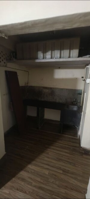 Kitchen in 1 RK Apartment at MHB Colony, Kandivali West – for Rent