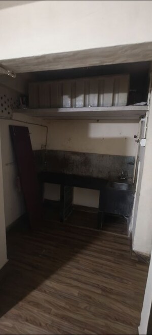 Kitchen in 1 RK Apartment at MHB Colony, Kandivali West – for Rent