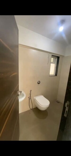 Bathroom in 2 BHK Apartment at Gurukrupa Marina Enclave, Malad West – for Rent
