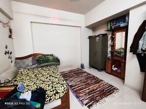 Master Bedroom in 1 BHK Apartment at Sterling Blooms, Rahatani – for Sale