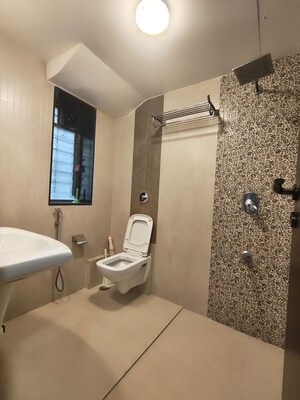 Bathroom in 2 BHK Apartment at Priya CHS Worli, Worli – for Rent