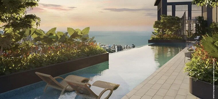 Swimming Pool, mahalaxmi racecourse 4 Bedroom 2345 Sq.Ft. Apartment In Mahalaxmi Racecourse Mumbai 10128873