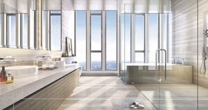 Building Lobby in 3 BHK Apartment at Prabhadevi – for Sale