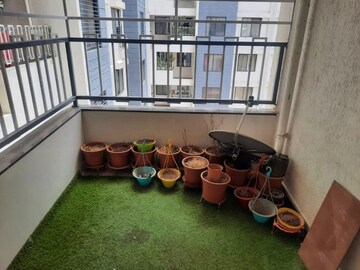 Balcony in 2 BHK Apartment at Gobind Ganesh Imperia, Wakad – for Rent