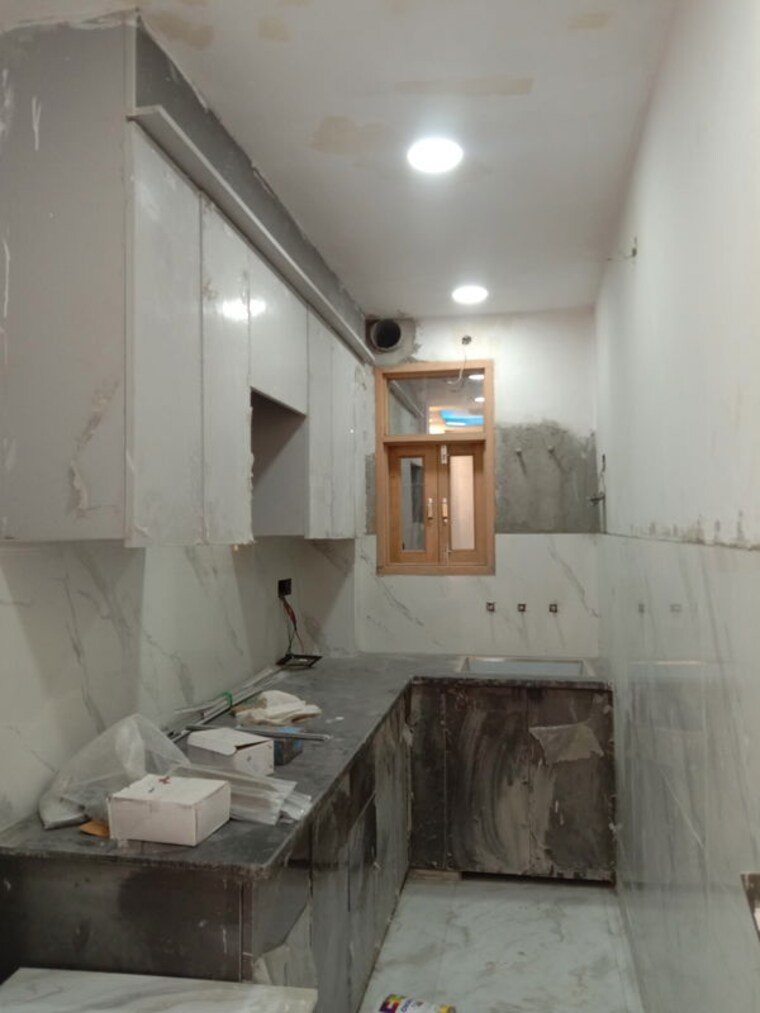 Kitchen, mahavir enclave 1 2 Bedroom 600 Sq.Ft. Builder Floor In Mahavir Enclave 1 Delhi 10128887