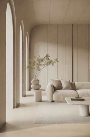 Living Room in 3 BHK Apartment at Sewri West – for Sale