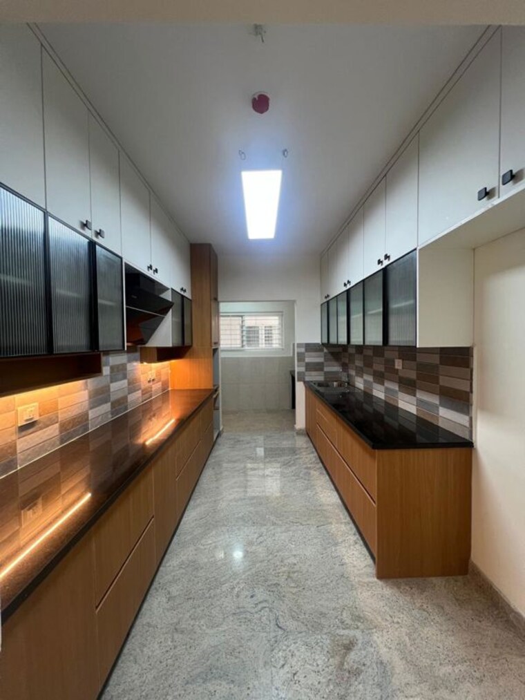 Kitchen, bollineni-bion 3 Bedroom 2290 Sq.Ft. Apartment In Kothaguda Hyderabad 10128913