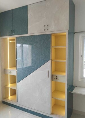 Kitchen in 3 BHK Apartment at Rajapushpa Provincia, Narsingi – for Rent