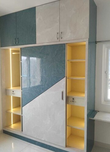 Kitchen in 3 BHK Apartment at Rajapushpa Provincia, Narsingi – for Rent