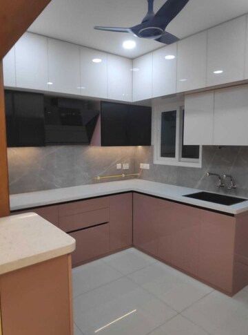 Kitchen in 3 BHK Apartment at Rajapushpa Provincia, Narsingi – for Rent