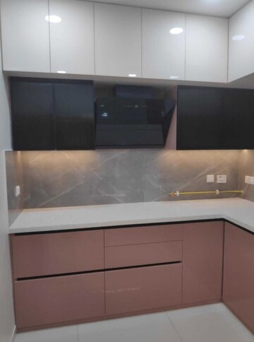 Kitchen in 3 BHK Apartment at Rajapushpa Provincia, Narsingi – for Rent