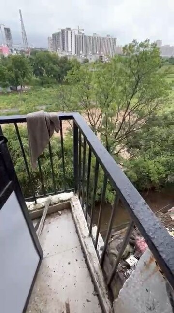 Balcony in 1 RK Apartment at DLF New Town Heights II, Sector 86 – for Rent