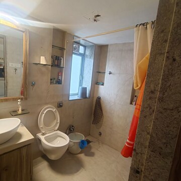 Bathroom in 1 BHK Apartment at North Bombay Society, Juhu – for Rent