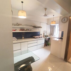 Kitchen in 1 BHK Apartment at North Bombay Society, Juhu – for Rent