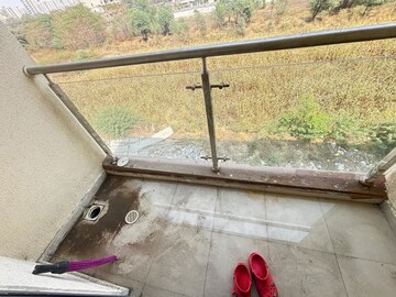 Balcony in  Apartment at Bramhacorp Townhouse, Balewadi – for Rent