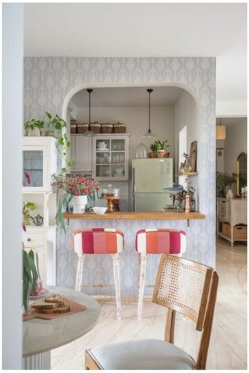 Kitchen in 3 BHK Apartment at Wadhwa Imperial Heights, Goregaon West – for Rent