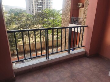 Balcony in 2.5 BHK Apartment at Atul Western Hills Phase 2, Baner – for Rent