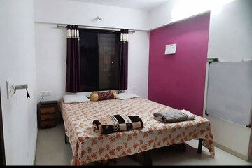Bedroom in 2 BHK Apartment at Ashoka Heritage, Pimple Nilakh – for Rent